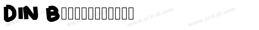 DIN Blacklta字体转换